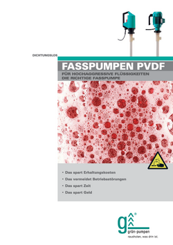 Katalog na njemačkom jeziku: PVDF pumpe za bačve