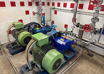 Hochdruckpumpe URACA in der Gemeinde Hinterstoder