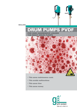 Katalog na engleskom jeziku: PVDF pumpe za bačve
